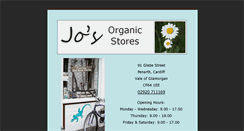 Desktop Screenshot of josorganicstores.com